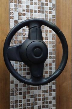 Volante Modelo Vivace Sem Air Bag Uno Fire Vivace Way 2011 2012 2013 2014