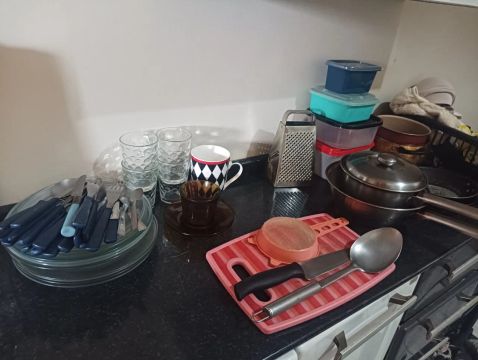 Itens de cozinha semi novos 