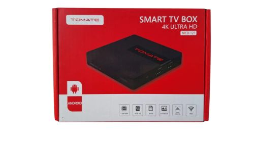 Smart TV Box Tomate 4K Ultra HD MCD-121 Android