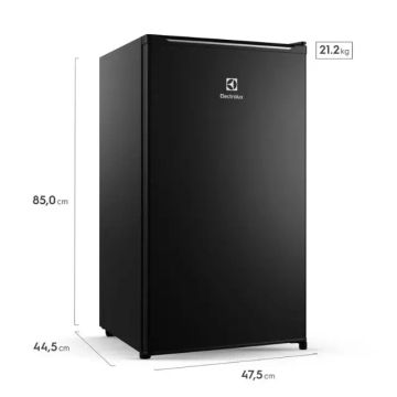 FRIGOBAR ELECTRLUX 90L (PRETO)