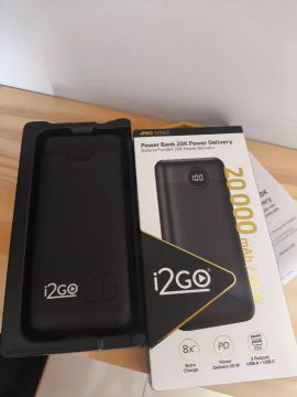 Power Bank 20000 mAh i2GO - Novo