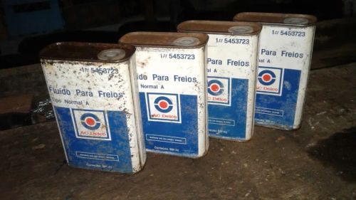 Antiga Lata Líquido De Freio Ac Delco Fechada