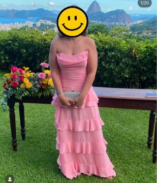 Vestido longo festa