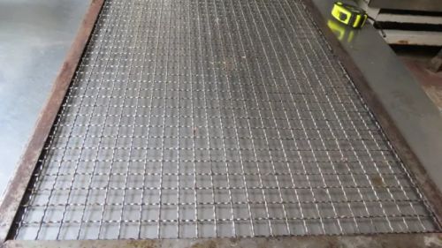 Grades (assadeiras) de aço inox para fornos ou outra aplicação em cozinha industrial 