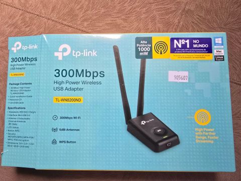 Adaptador Wifi USB alta potência