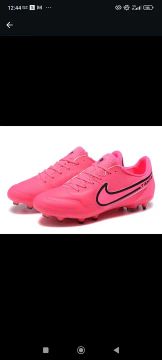 Chuteiras Nike Tiempo - Rosa - Novas