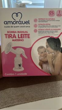 Bomba tira leite manual 