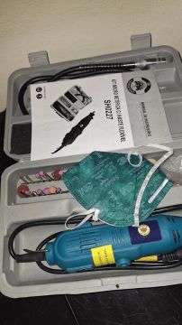 Kit Micro Retífica com Haste Flexível