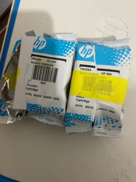 Cartuchos de tinta HP 664 originais