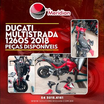 Sucata de moto para retirada de peças Ducati MTS 1260 2018