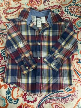 Camisa xadrez Carters pouco usada