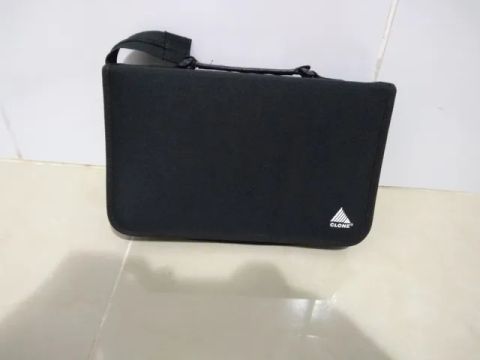 Porta cd maleta dvd mídia 100
