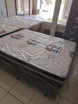 CONJUNTO QUEEN MOLAS ENSACADAS,CAMA