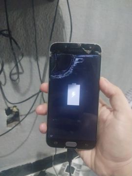 Celular Samsung Galaxy J7 Prime com Tela Quebrada