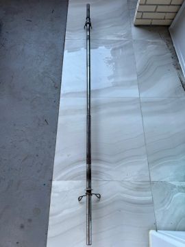 Barra maciça de supino 1.80cm 
