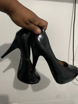 Salto alto preto