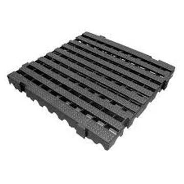 Estrado Modular Plastico Dim. 50 x 50 x 5 cm Preto