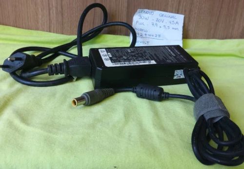 Carregador Fonte Lenovo mod 42T4428 - 90W 20V 4,5A plug 7,9x5,5mm  Bivolt