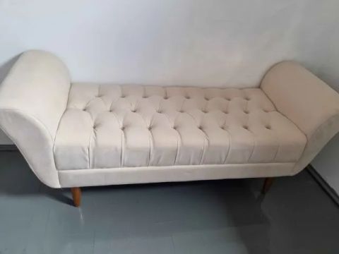 Banco Sued Recamier sofá elegante bom gosto