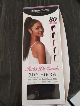 Rabo de Cavalo Bio Fibra 80cm