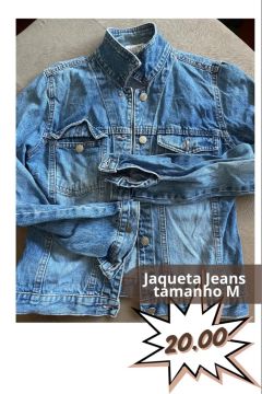 Jaqueta Jeans Feminina M