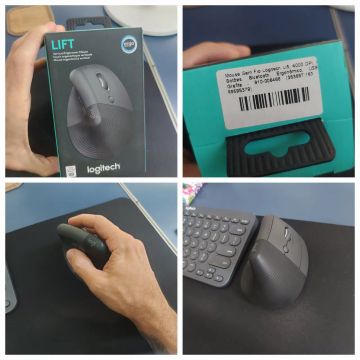 Mouse ergonômico logitech LIFT (DESTRO)