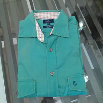Camisa verde pro Natal 