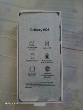 Samsung a06 novo zerado 