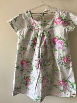 Vestido Infantil Floral