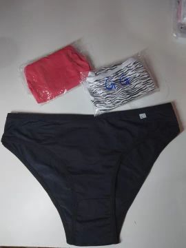 Kit 3 calcinhas Feminina Delcotton
