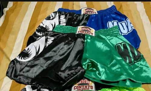 Shorts de Muay Thai - Contato - Tamanhos P, M e G