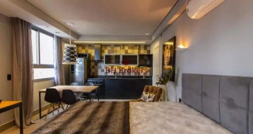 APARTAMENTO 1 QUARTO MOBILIADO PARA ALUGUEL NO FUNCIONÁRIOS