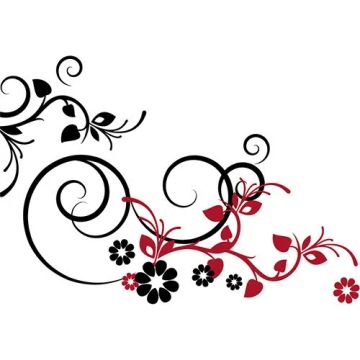 Adesivo de parede grande floral Stixx Decoração quarto de menina sala ou escritório *NOVO