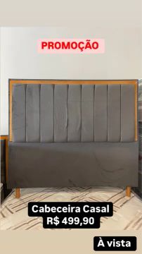 CABECEIRA CASAL SÓ R$ 499,90 ! PRODUTO NOVO ! 