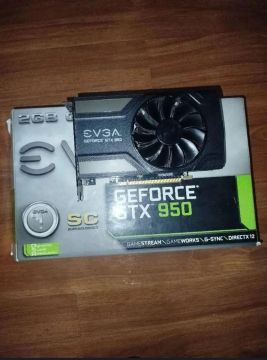 Placa de Vídeo Semi-Nova  GeForce GTX 950 2GB 