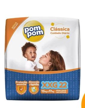 FRALDA INFANTIL 