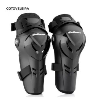 Cotoveleira Polisport Devil Articulado Motoqueiro