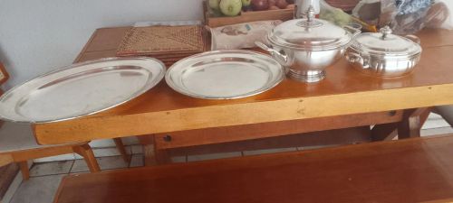 Baixela centenária .Prata Marca Wolff