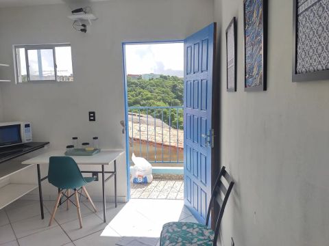 Kitnet mobiliada, decorada e acessórios
