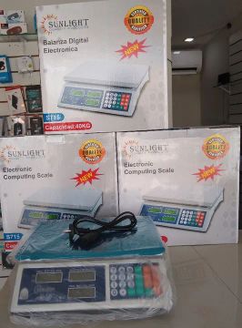 Balança scale 40kg bivolt comercial novas com garantia 