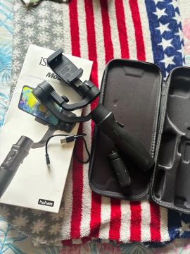 Estabilizador Gimbal Hohem iSteady Mobile+ Microfone para Celular