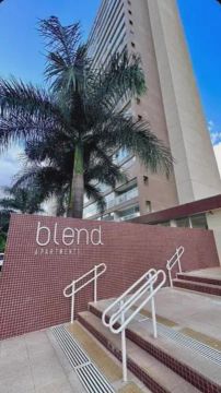 Excelente Apartamento Mobiliado! 01 Quarto, 33m2, Garagem, Residencial Blend, Águas Claras