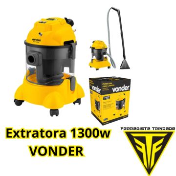 Extratora de Pó e Líquidos 1300W Vonder