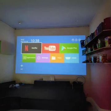 Projetor multimídia portátil com Android produto com garantia - Loja Brada Prime