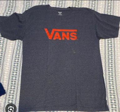 Camiseta Vans Original - Azul