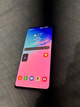 Samsung Galaxy S10 - 128GB - branco pérola