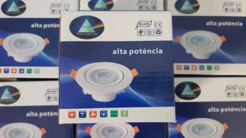 8 Spots 5W branco quente
