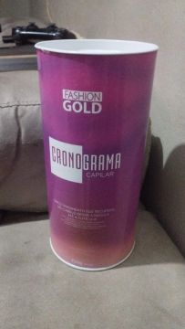 Cronograma Capilar Fashion Gold 750g