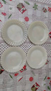 4 Pratos Para Sobremesa Colorex 17cm #av (Usado)