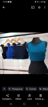 Blusas femininas em renda - 